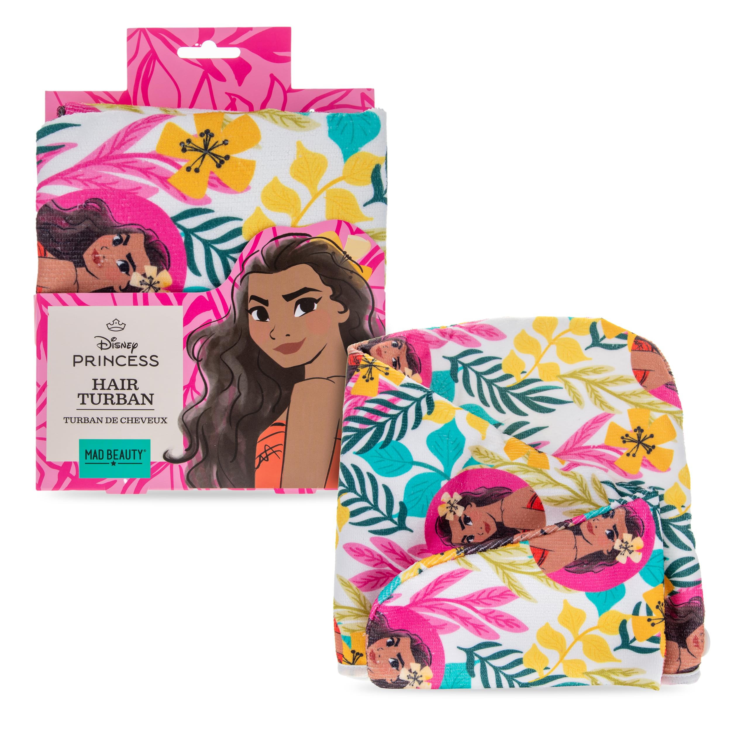 MAD Beauty Moana Hair Towel Turban Multicolour