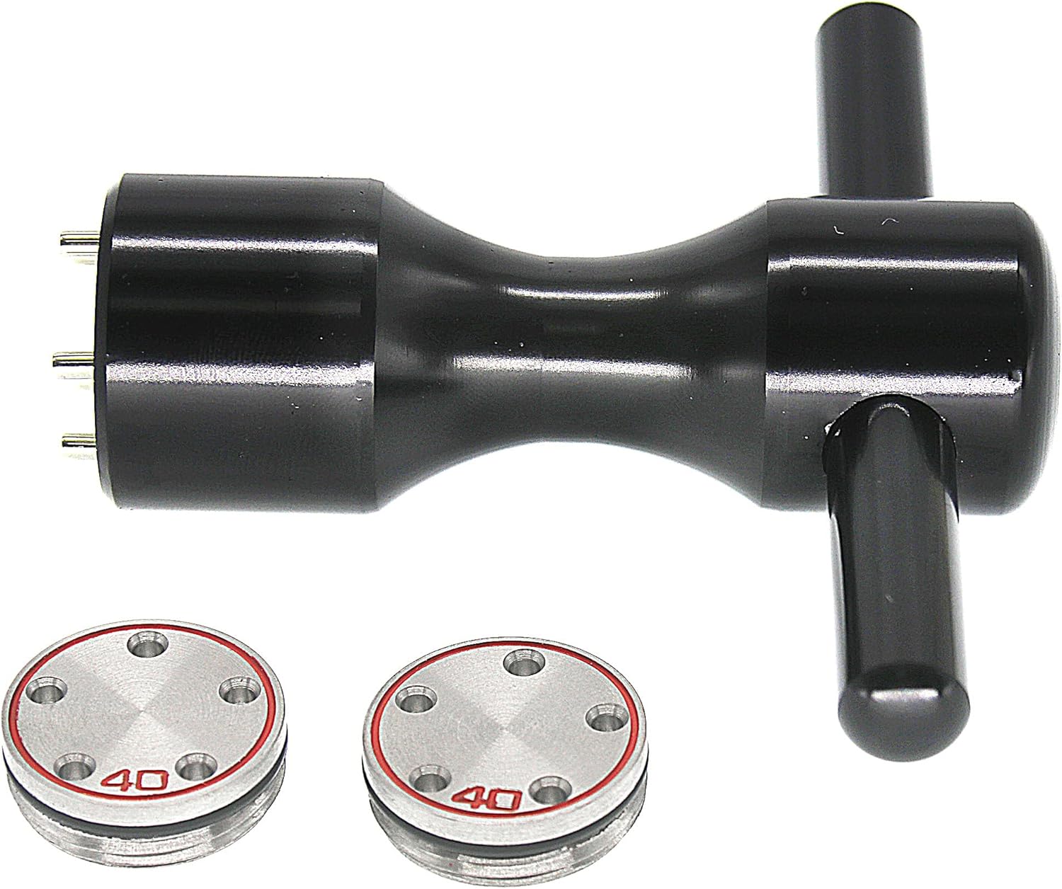 Golf Weight Wrench 2pc x Silver Weight+Black Wrench Replacement for Titleist Scotty Fastback Squareback Putters (5g/10g/15g20g/25g/30g/35g/40g)