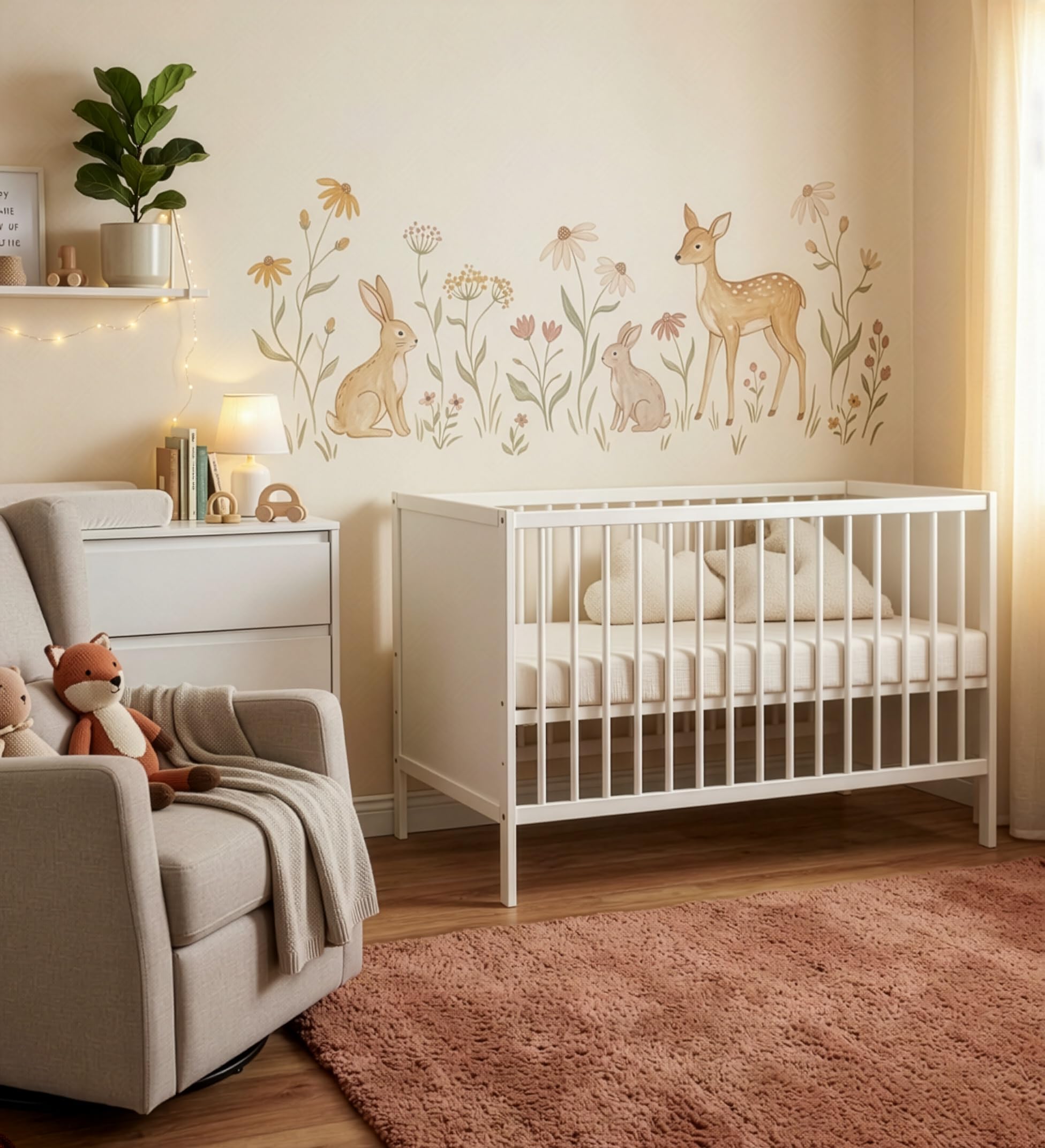 Love For Sleep Cuna Convertible en Cama 120x60cm con Colchón De Espuma Aloe Vera Gris Mason Juego Completo - Cama Bebe Convertible - Baby Bed, Madera