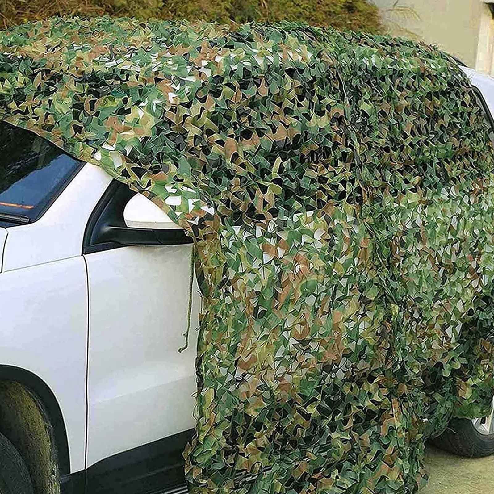 Tarnnetz Bundeswehr,Sonnenschutz Tarnung Netz Für Garten 2×3m 3×3m 3×4m 4×4m 4×5m 4×6m 6×6m,Waldlandschaft Camouflage Netz,Tarnnetz Sichtschutz,Für Camping Jagd Dekoration,Jungle-5x10m(16.4*32.8ft)