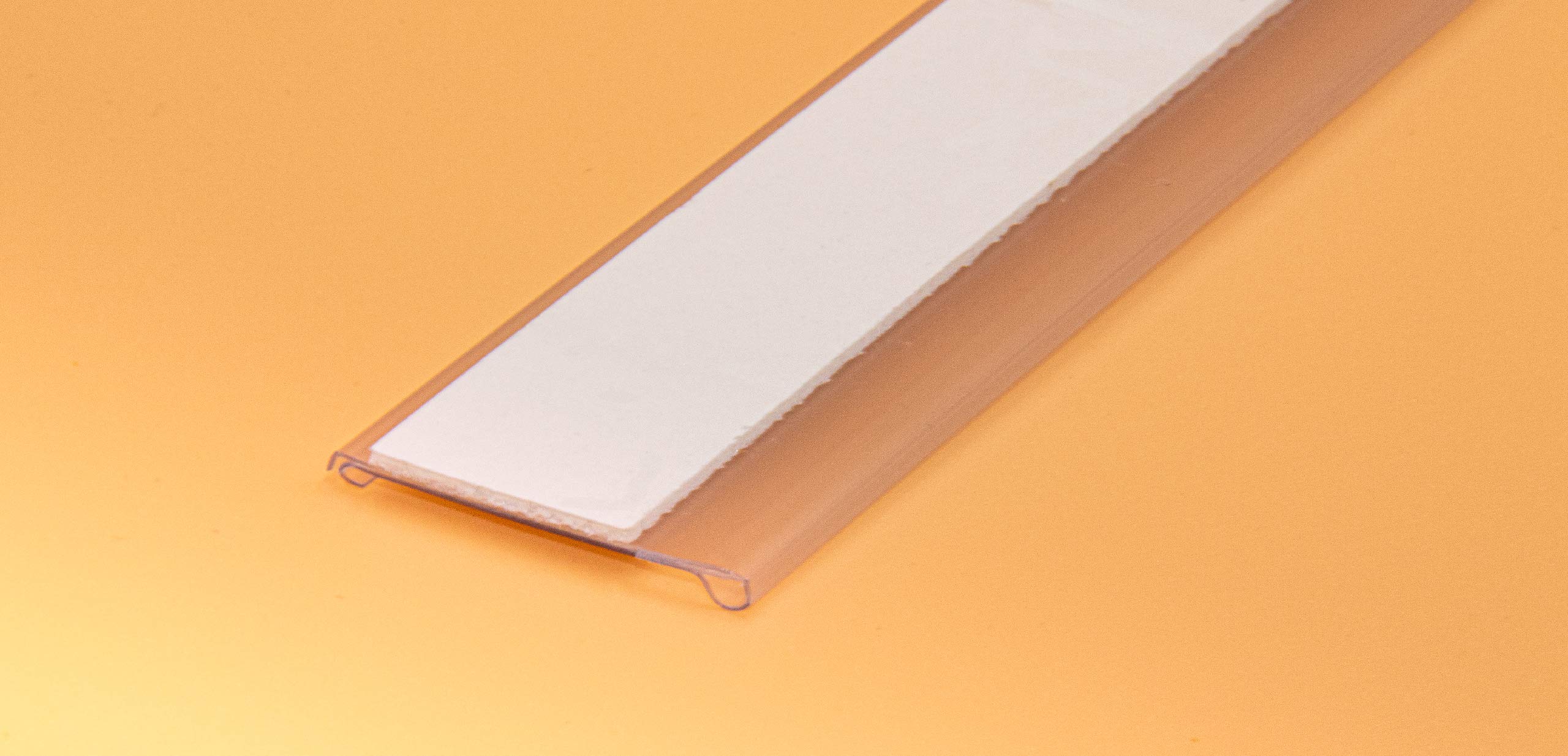 Scannerschiene/Etikettenhalter/Preisschiene/ 30x1000mm - 25 Stück (30 x 1000 mm)