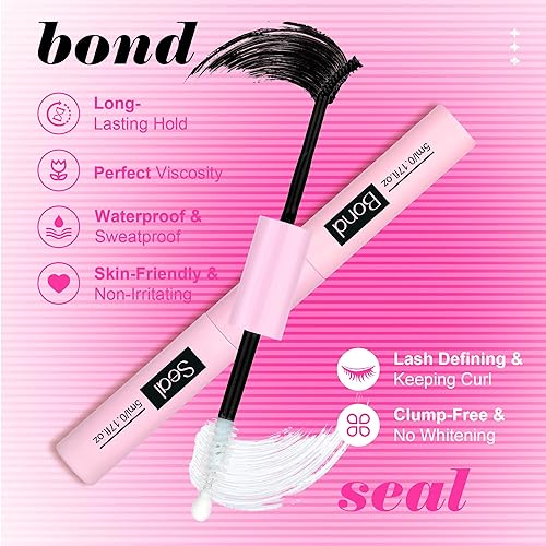 Miniatura 7 de Kit de extensión de pestañas esponjosas, 240 unidades, pestañas individuales con pestañas adherentes y pinzas de sellado, racimos de pestañas