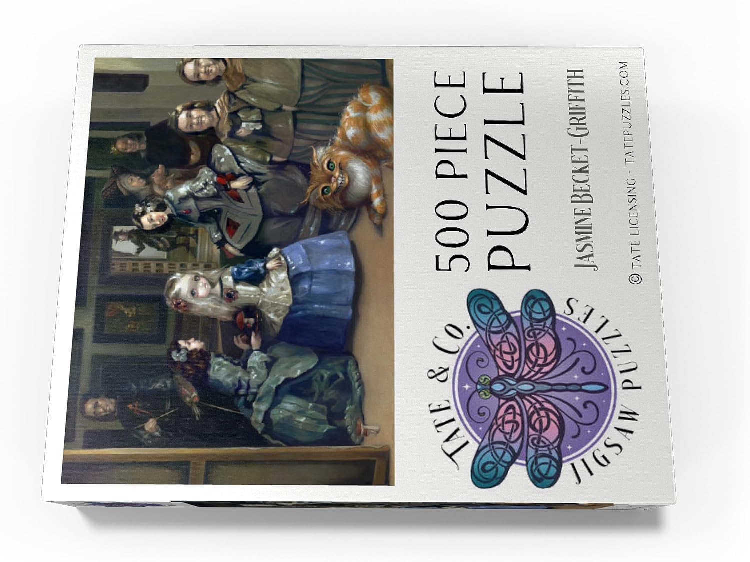 MyPuzzle Alice and Las Meninas - Jasmine Becket-Griffith - Premium 500 Piece Jigsaw Puzzle for Adults