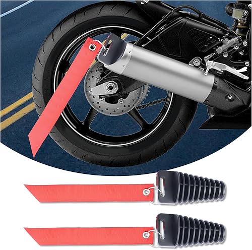 2 tapones de escape de motocicleta de 1.1 a 1.8 pulgadas, silenciador de escape de goma para motocicleta de 2 tiempos, accesorios de motocicleta,