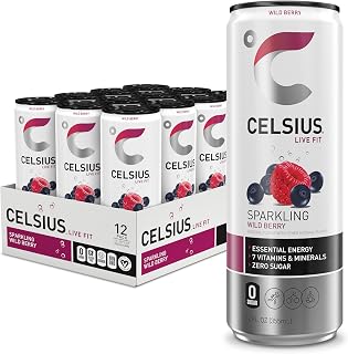 CELSIUS Sparkling Wild Berry Sugar Free Energy Drink