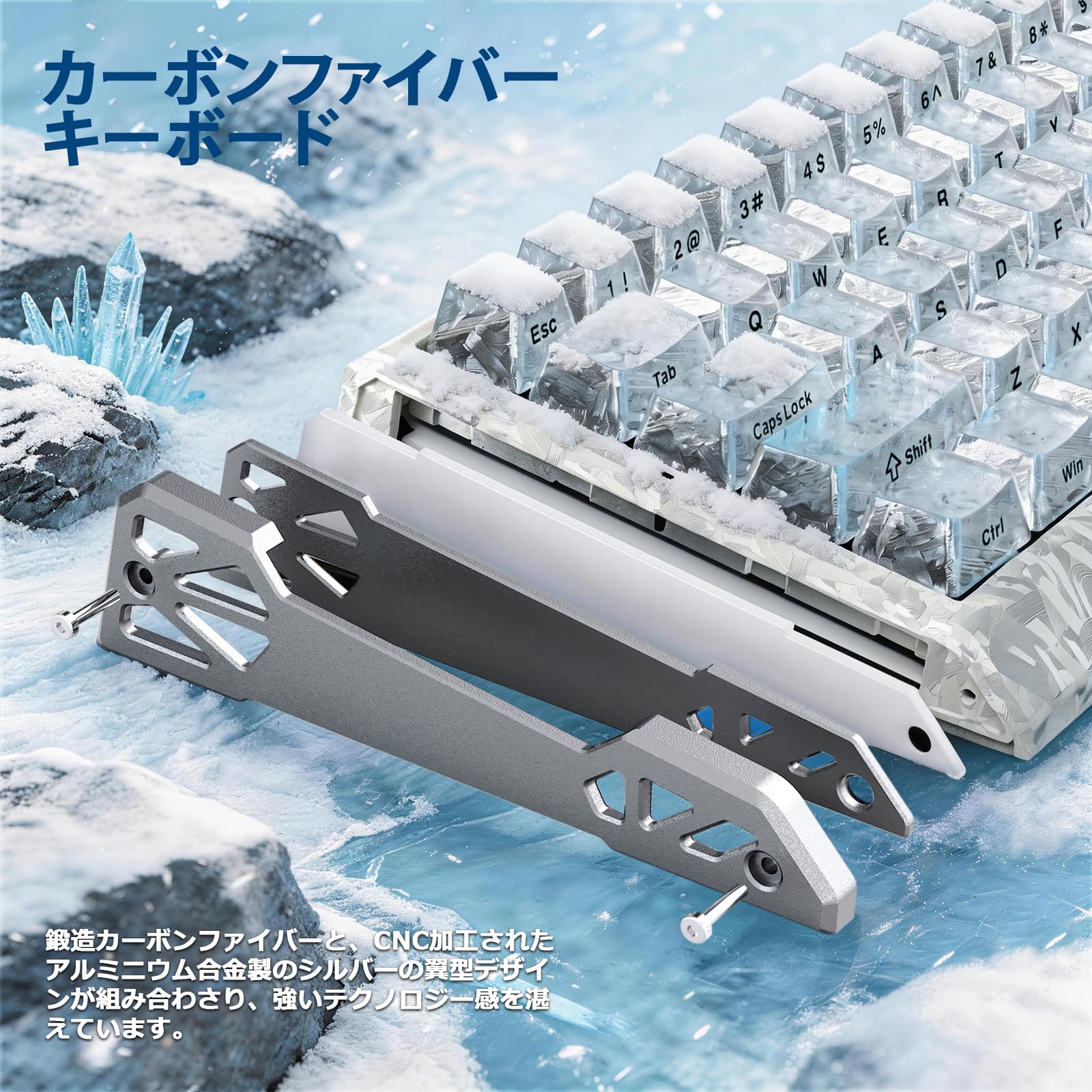 Amazon | ATTACK SHARK R68HE R5 Ultra ゲーミングキーボードマウス