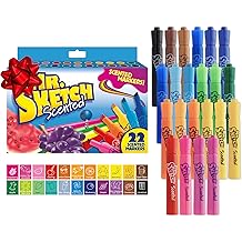 Mr. Sketch Scented Markers, Chisel Tip, Assorted Colors 22 Count - Fun for Kids, Spark Creativity, Holiday Gift, Stocking Stuffer