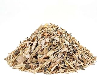 Mulch for Landscaping and Mulch for Garden, Triple Shredded Wood Chips Mulch for Plants, Natural Brown Ground Cover, 2 Cu Ft Bag