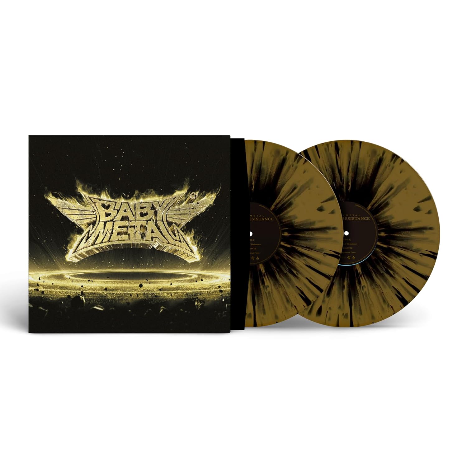 METAL RESISTANCE GOLD & BLACK SPLATTER