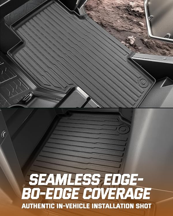 DiffCar Floor Mats for Polaris Ranger XP1000 Crew 2019-2025 UTV Accessories by DiffCar - Used condition - Image 7