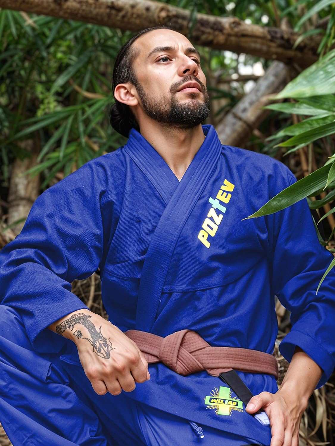 Brazilian Jiu Jitsu Gi for Men & Women BJJ Gi Grappling Kimonos Preshrunk Lightweight Fabric Martial Arts Uniform