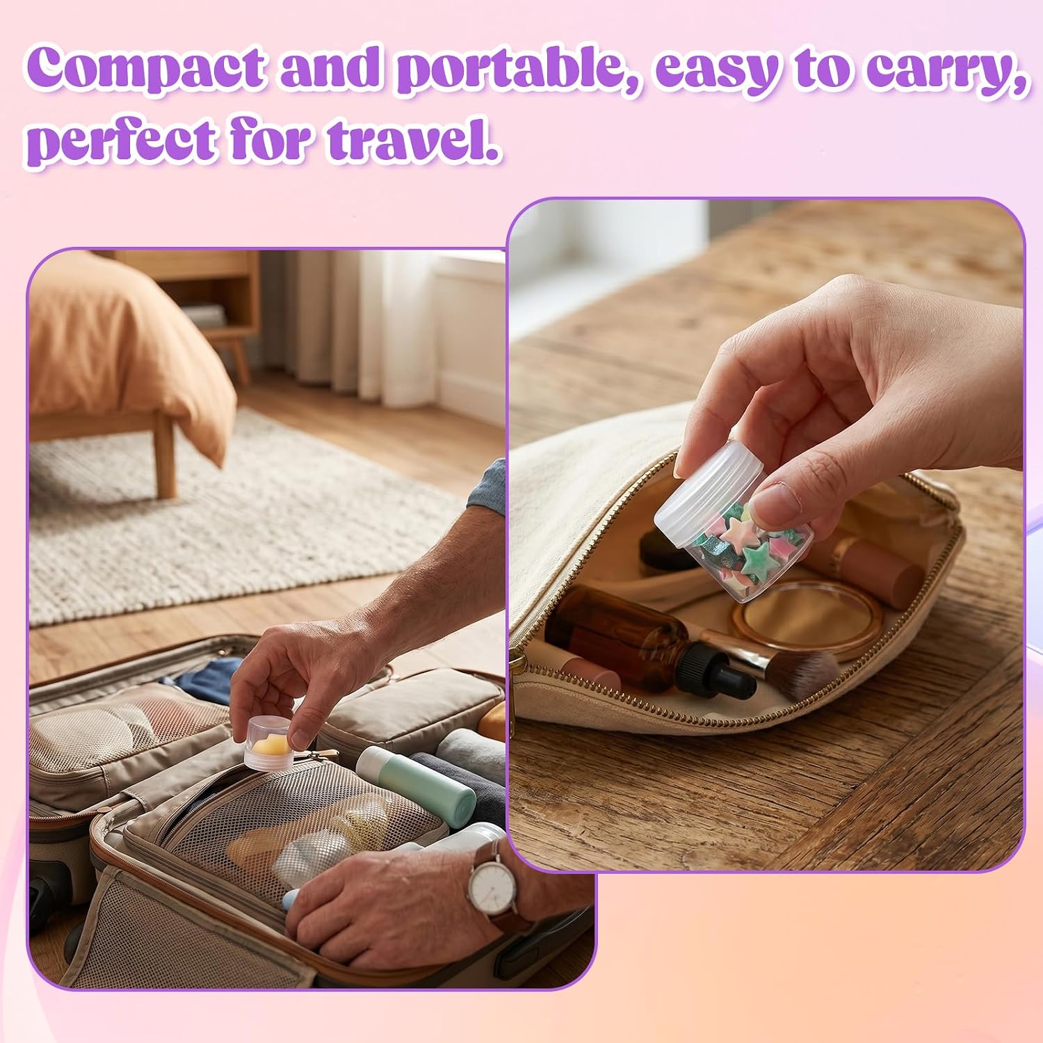 6Pcs Small Jar for Cream Small Travel Jars with Lids | Mini Makeup Containers for Storage Makeup Beauty Product Face Creams Oils Salves Ointments with 4 Pieces Mini Spatulas