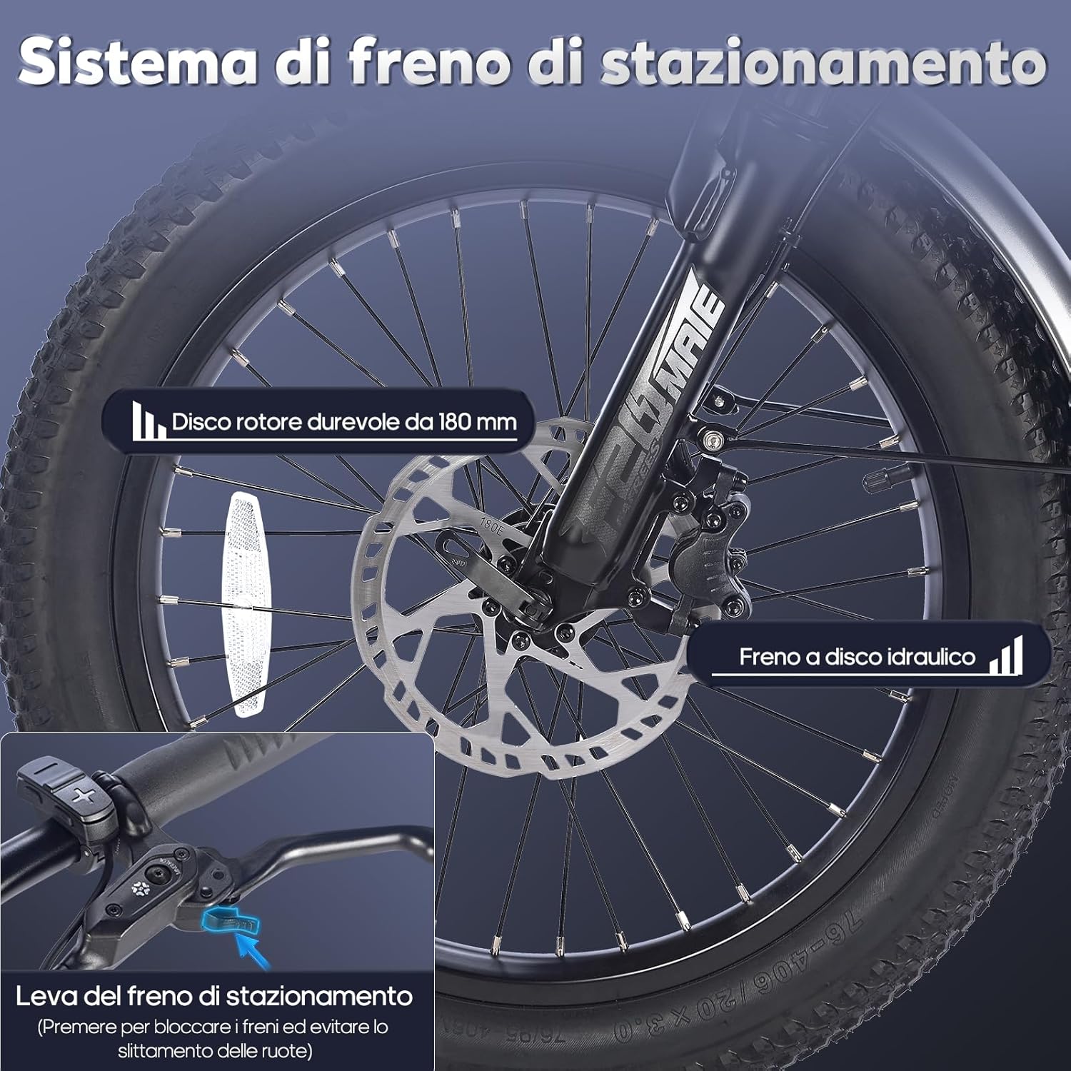 Fafrees F20 Mate Hydraulic Brake System
