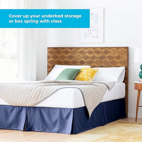 Miniatura 3 de Linenspa Falda de cama de microfibra