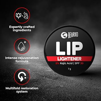 BEARDO Lip Lightener for Men, Brown, 7 g