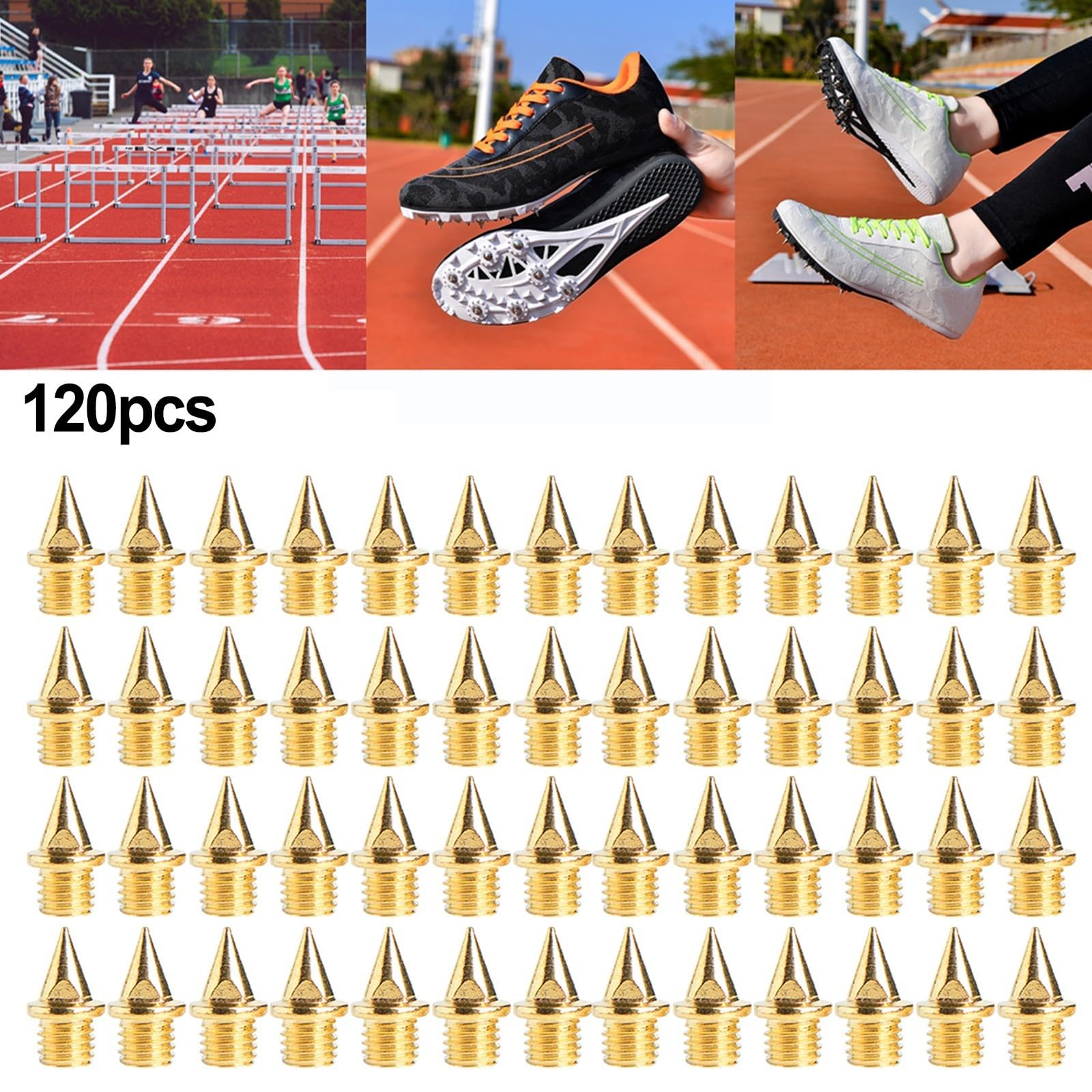 Punte da corsa 1/4 pollici acciaio 7 mm per scarpe atletica Cross Country