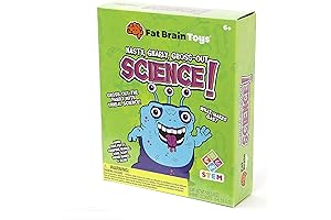 Fat Brain Toys Disgusting Science Kit - Activities for Future Scientists, Ages 6+