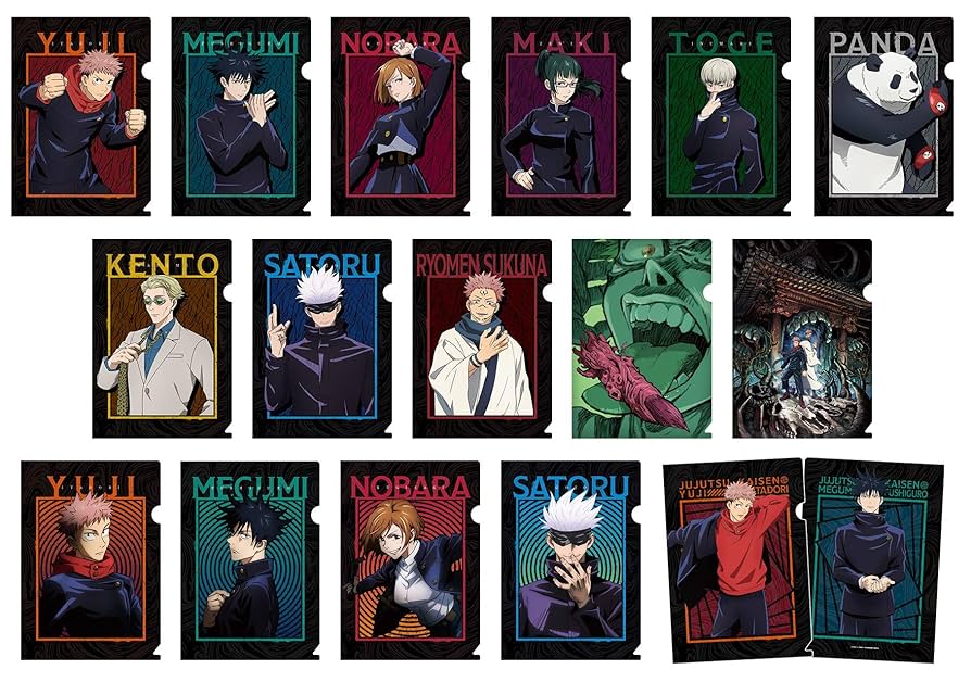 呪術廻戦クリアファイルコレクション Amazon.co.jp: KADOKAWA 「呪術廻戦」ぷちクリアファイル