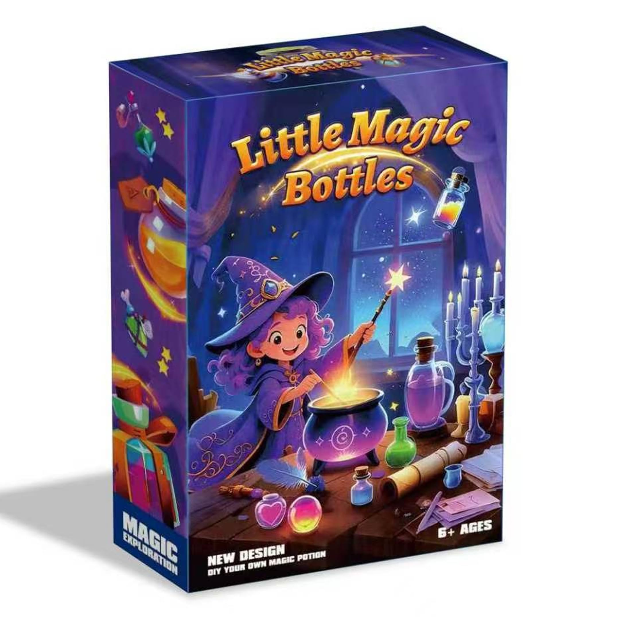Kit de poción de Hadas, Kit de pociones de Bricolaje para Fiesta de Halloween para niños