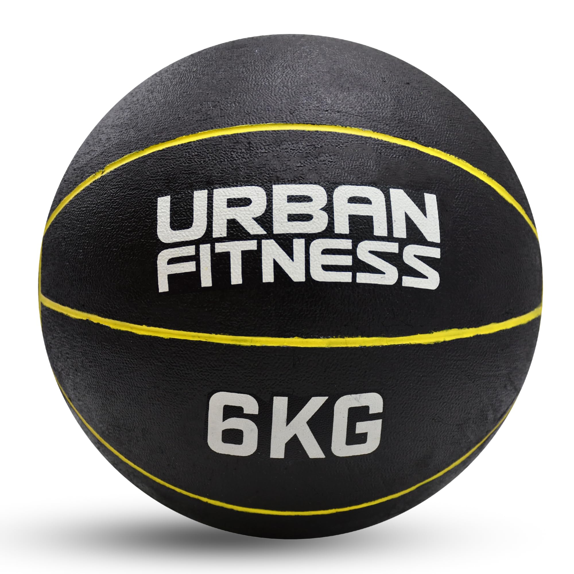 Urban Fitness Unisex Yellow Medicine Ball 8Kg