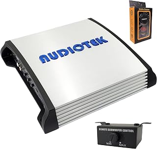 AUDIOTEK AT1800S 2 Channel Stereo Car Amplifier - 1800 Watts, 2 Ohm Stable, LED Indicator, Full Range, Bass Knob Included,... Price In India