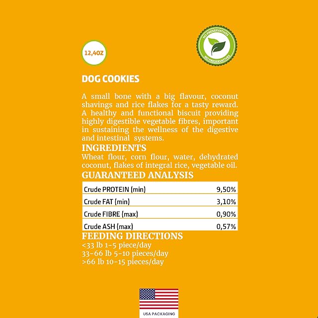 Foto 5 de 5 de 2G Pet Food Coconut Galletas, Coco - 350 g