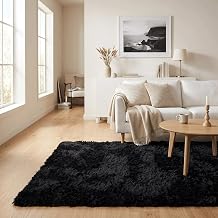Pergamon Shaggy Fluffy Rug - Extra Soft Long Pile Rug, Living Room Rug, Modern Easy Care
