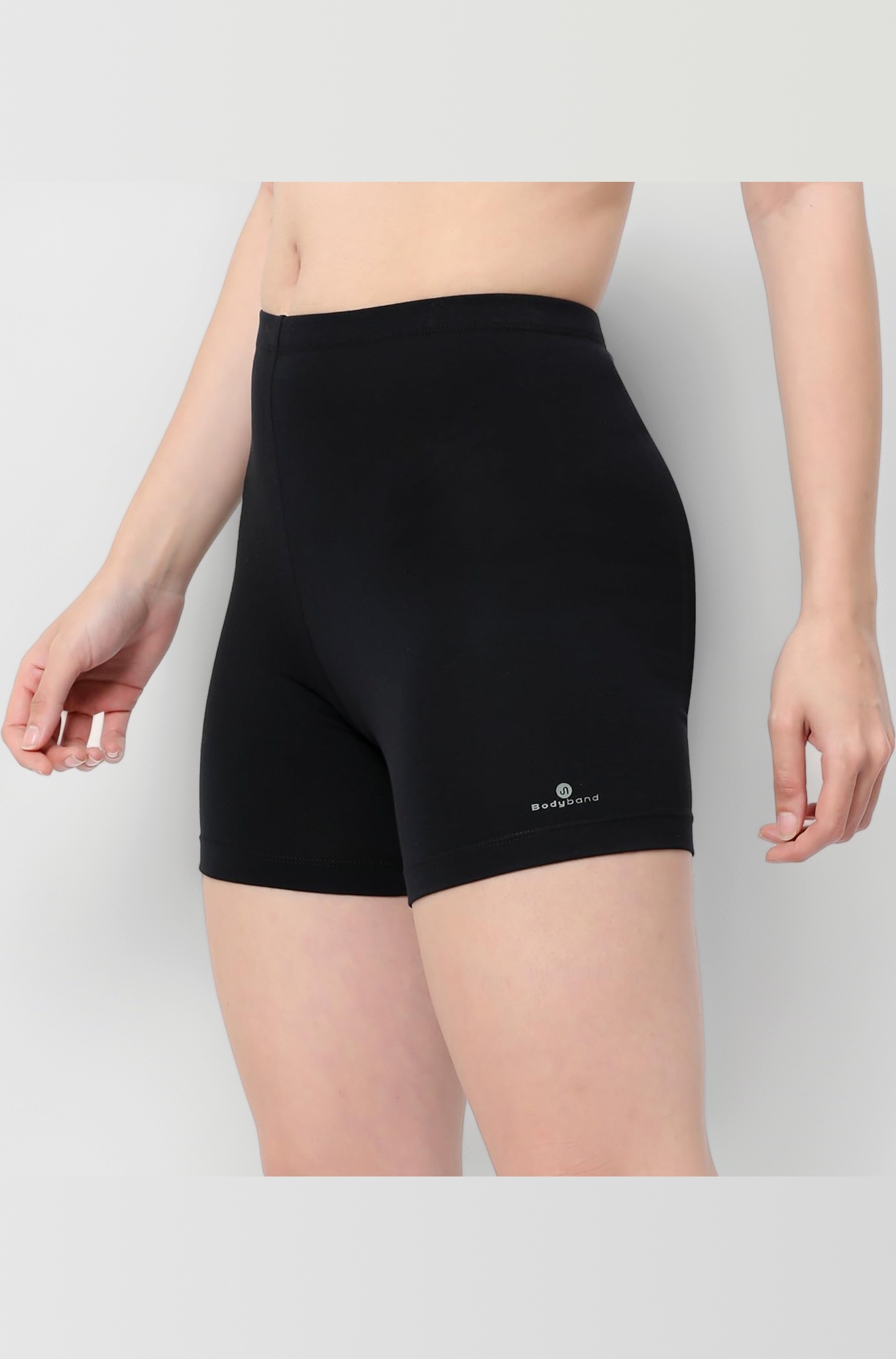 Cycling Shorts for Woman mid Waist Stretchable Seamless Shorts for Women, Skin Fit Tights for Gym, Running, Cycling, Yoga Shorties for Womens & Girls