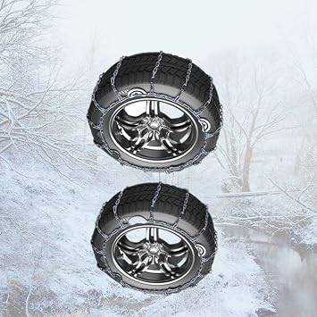 2pcs Car Tires Car Tire Chains, Tire Chains for Cars,Snow Chains for Cars, Snow Chains, Car Snow Chain, Road Tire Snow Chain 225/60R18 2pcs 235/55R18