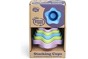 Bright, Intriguing Baby Toy, Stacking Cups for Skill Mastery