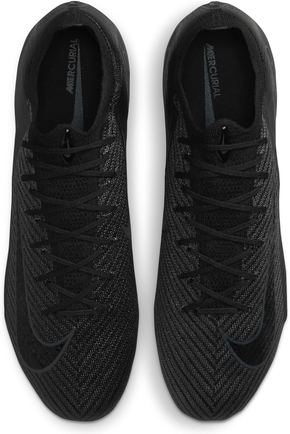 Nike Mercurial Vapor 16 Elite FG Low-Top Soccer Cleats (FQ1457-002, Black/Deep Jungle/Black) Size 7 - Image 6
