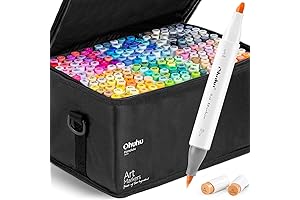 OHUHU 320 Double Tipped Alcohol-based Art Markers - Honolulu Series