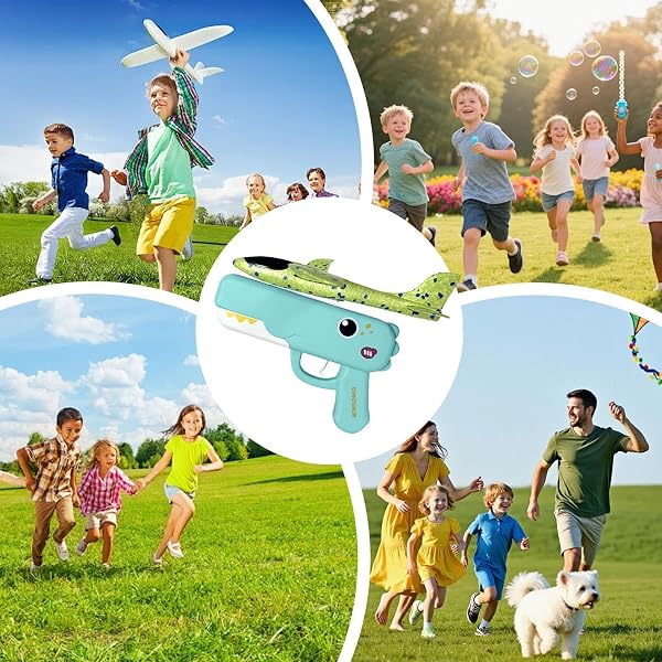 Planeur pour - 8 Pouces Dinosaure Volant | Planeur Avion pour - pour Sport Plein Air Camping Jardin Anniversaire Garçons Fille - 4