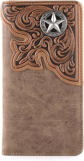 Cartera occidental para hombre, billetera
