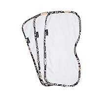 Algopix Similar Product 17 - Bebe au Lait Cotton Burp Cloth Set 