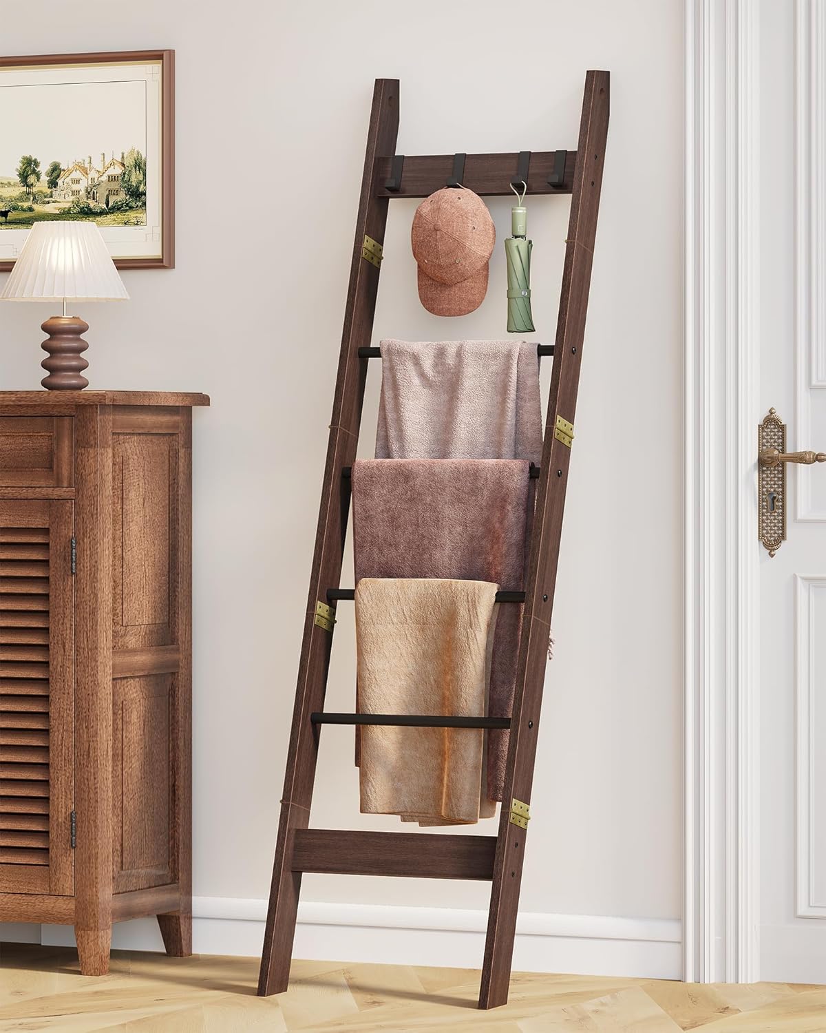 Blanket Ladder for Living Room BR02101BBR31520B