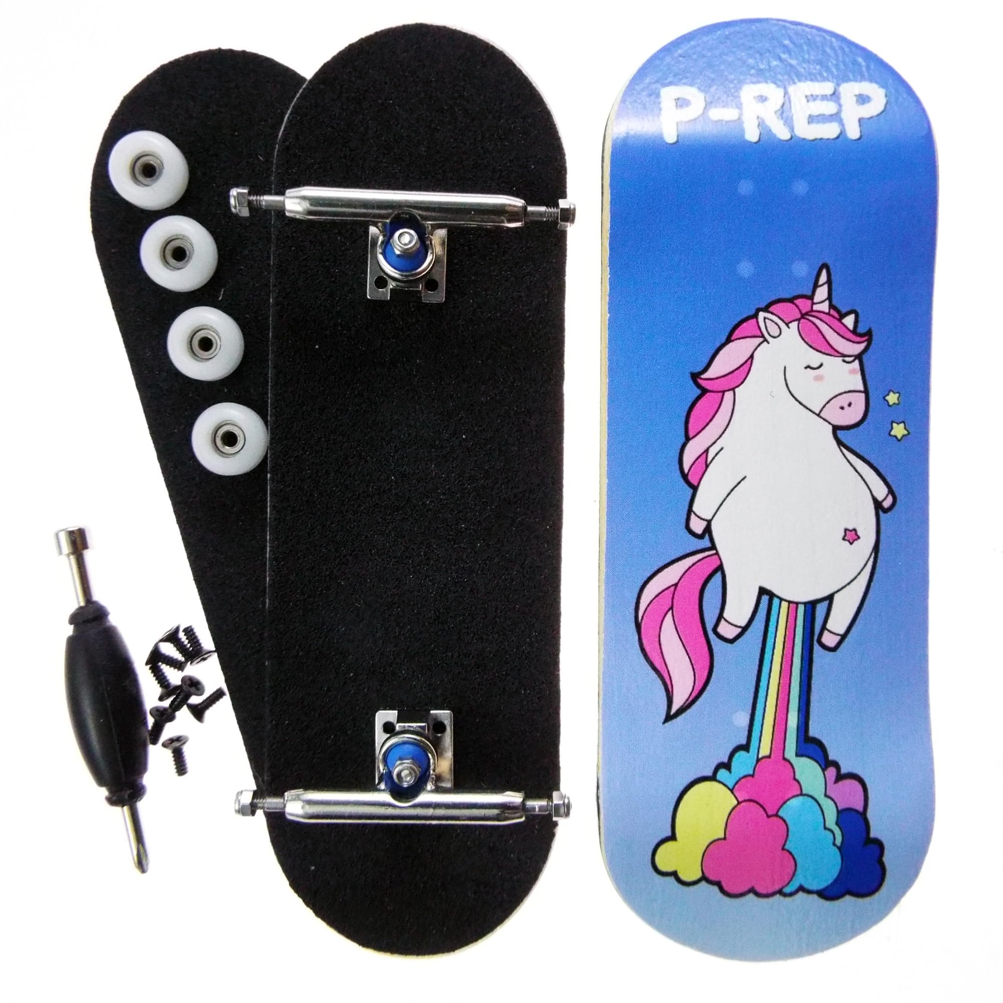 P-REP V2 Performance Complete Wooden Fingerboard 32mm - Smell The Rainbow
