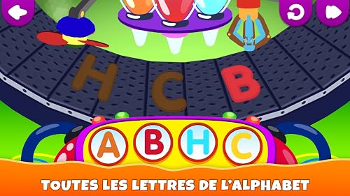 Académie de Drôle de Nourriture: Jeux enfants gratuit: alphabet enfant, apprendre a compter, jeux éducatifs! Apprendre les chiffres & apprendre les couleurs dans le jeux educatif pour enfants gratuit! – vue 3