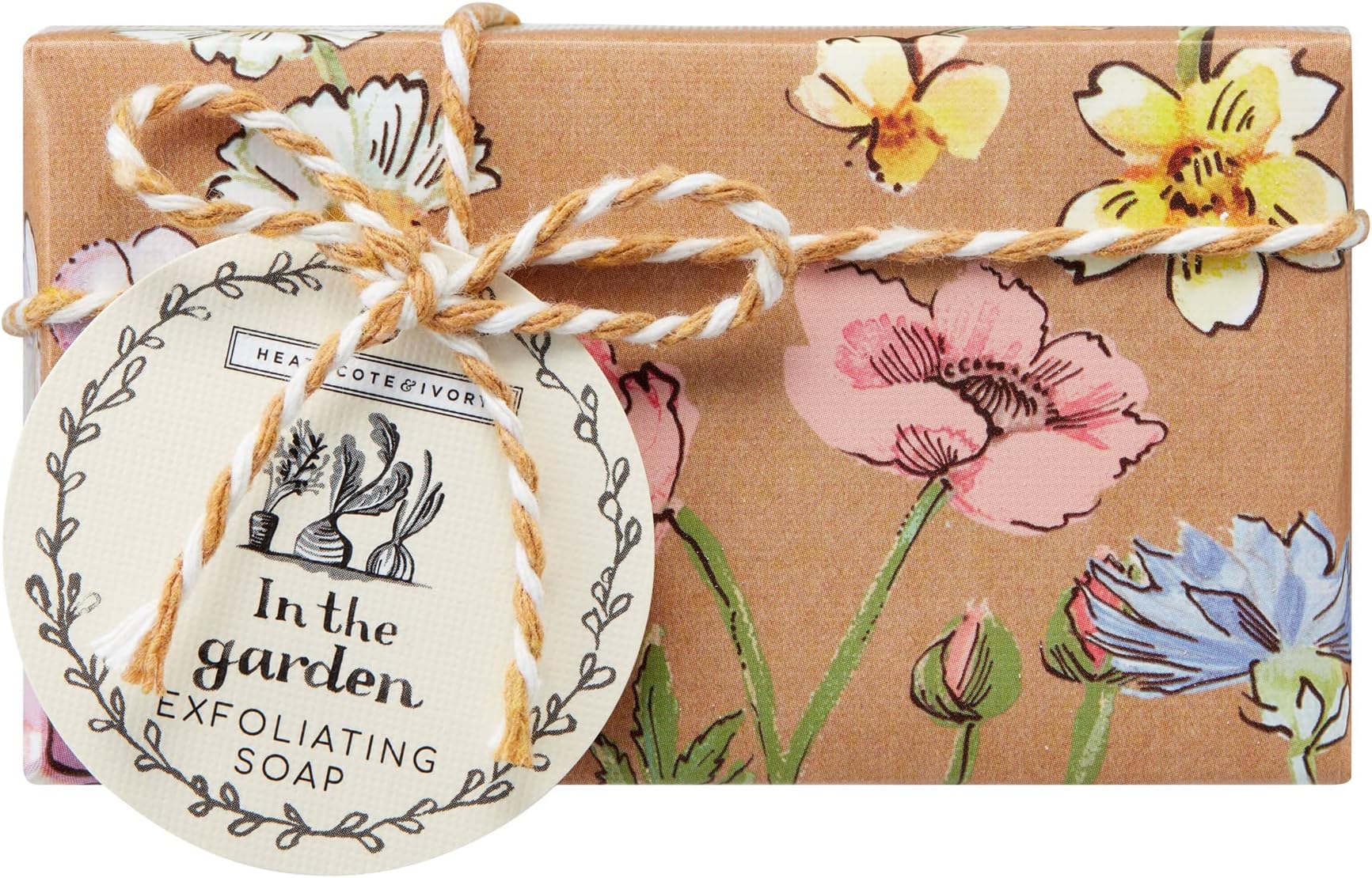 Heathcote & IvoryIn the Garden Exfoliating Soap | Freshen & Comfort Gardener Hands | Enriched With Essential Oils | Cruelty Free & Vegan Friendly | 160gCompact by Design (Certified by Amazon)