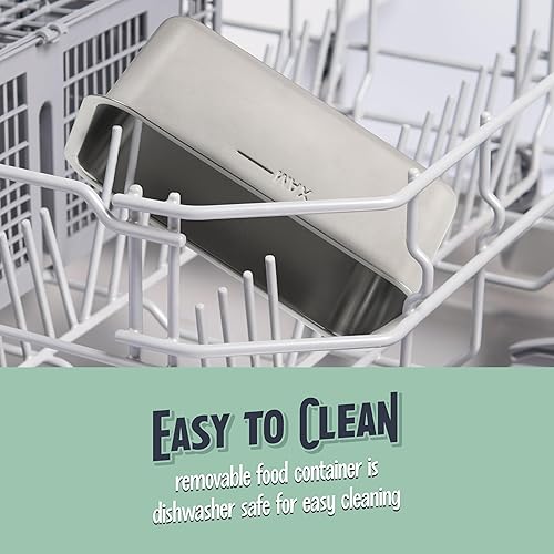 Miniatura 7 de Nostalgia Lonchera eléctrica con calefacción de 32 onzas, tamaño de viaje, capacidad de 4 tazas para sopa, pasta y sobras, tapa sellada de silicona