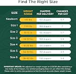Our Diapers | The First EWG Verified & Microbiome-Friendly Diaper | 12-Hour Leak Protection | Made with Organic Cotton & Plant-Derived Materials | Totally Chlorine Free | Size 4 (22-32 lbs) 150 Count