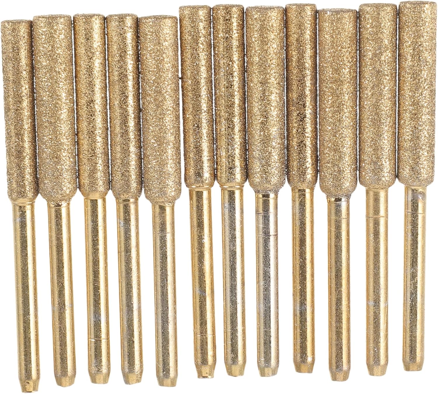 VICASKY 5sets Grinding Bits for Chainsaw Sharpening High Hardness Rotary File Tool for Precision Polishing Compatible Non Craft Carvings 12pcs*5