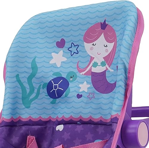 Miniatura 4 de 509 Crew: Asiento de coche de muñeca de sirena, juego de simulación para niños, se convierte en una silla de alimentación, a partir de 3 años