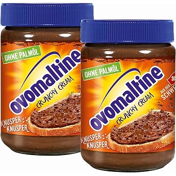 Ovaltine Crunchy Cream Spread - 380g - 2x