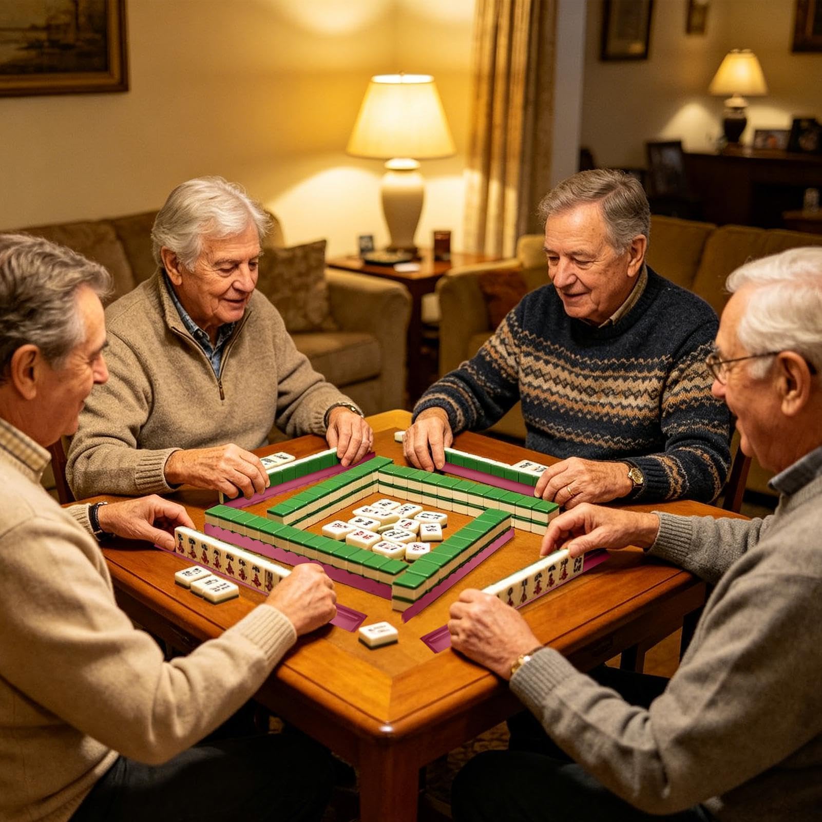 Do Gry W Mahjonga Antypoślizgowe Wytrzymałe Przenośne | Uchwyt Do Płytek Mahjong Na Nieformalne Spotkania Towarzyskie W Domu Szkoła Na Wakacje I Podróże Kemping Piknik