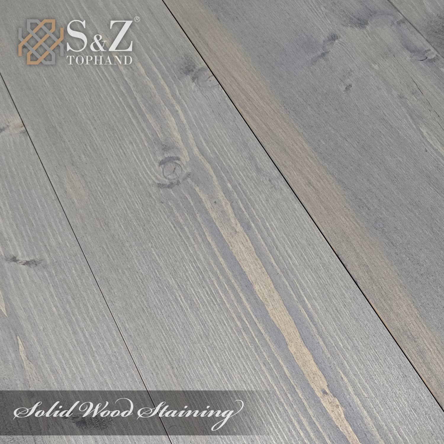 S&Z tophand® 24 in. x 84 Elephant Gray Barn Door with 5FT Sliding Hardware Kit, 20 - 42in Stainless Steel Frame Style Door/Sliding Door/Simple Assembly is Required