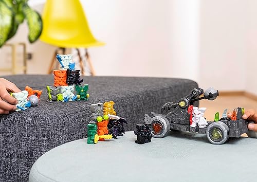 Miniatura 5 de Schleich Eldrador Creatures - Figura de acción de juguetes para niños y niñas, juego de camión de catapulta con mini criaturas, a partir de 7 años