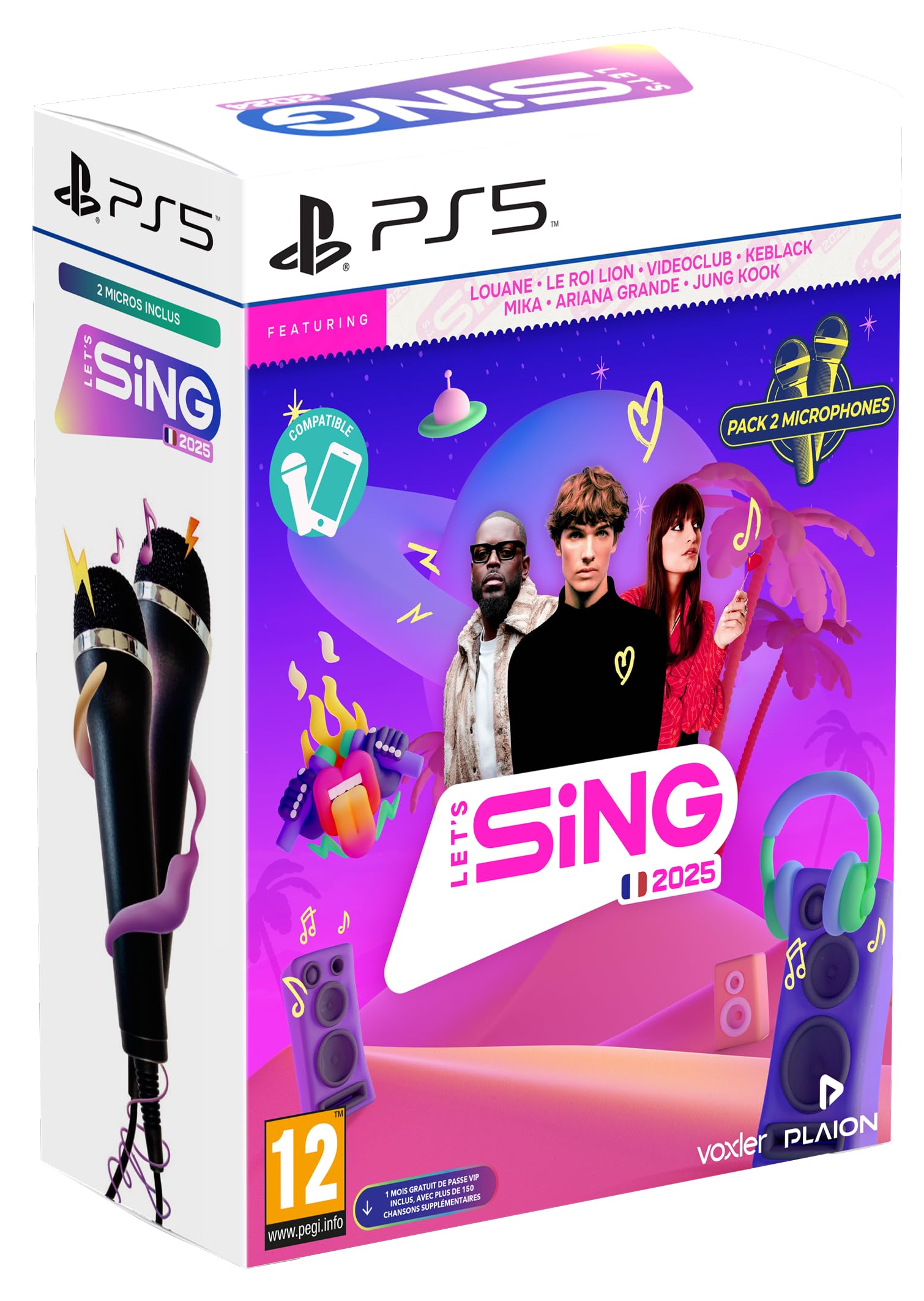 KOCH MEDIA Gra wideo Playstation 5 Let's Sing 2025 (FR) - Marka EAN: 4020628582302
