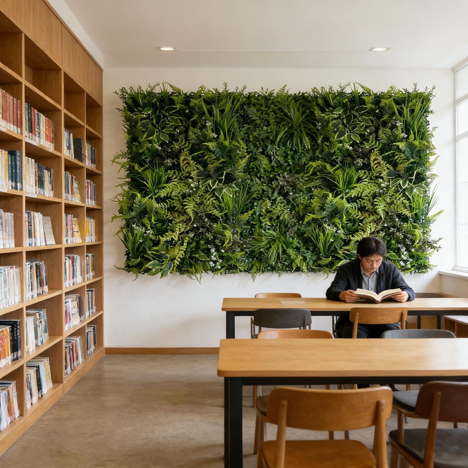 Artificial Plants Boxwood Panels 40''T Grass Green Wall Panels for Interior Wall Decor Indoor Only