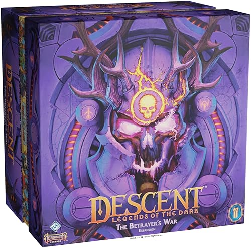 Asmodee Descent: Legends of The Dark - Juego de mesa épico de mazmorras, juego de estrategia cooperativa para niños y adultos, a partir de 14 años,